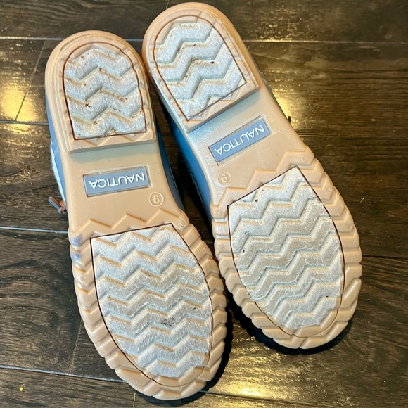 Nautica Quilted Wooley Duck Boots Waterproof Winter Snow / Rain Booties - Picture 12 of 16